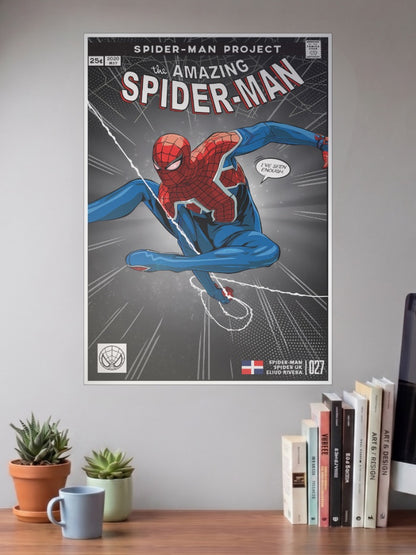 Friendly Neighborhood Hero | Spider UK | Marvel Poster