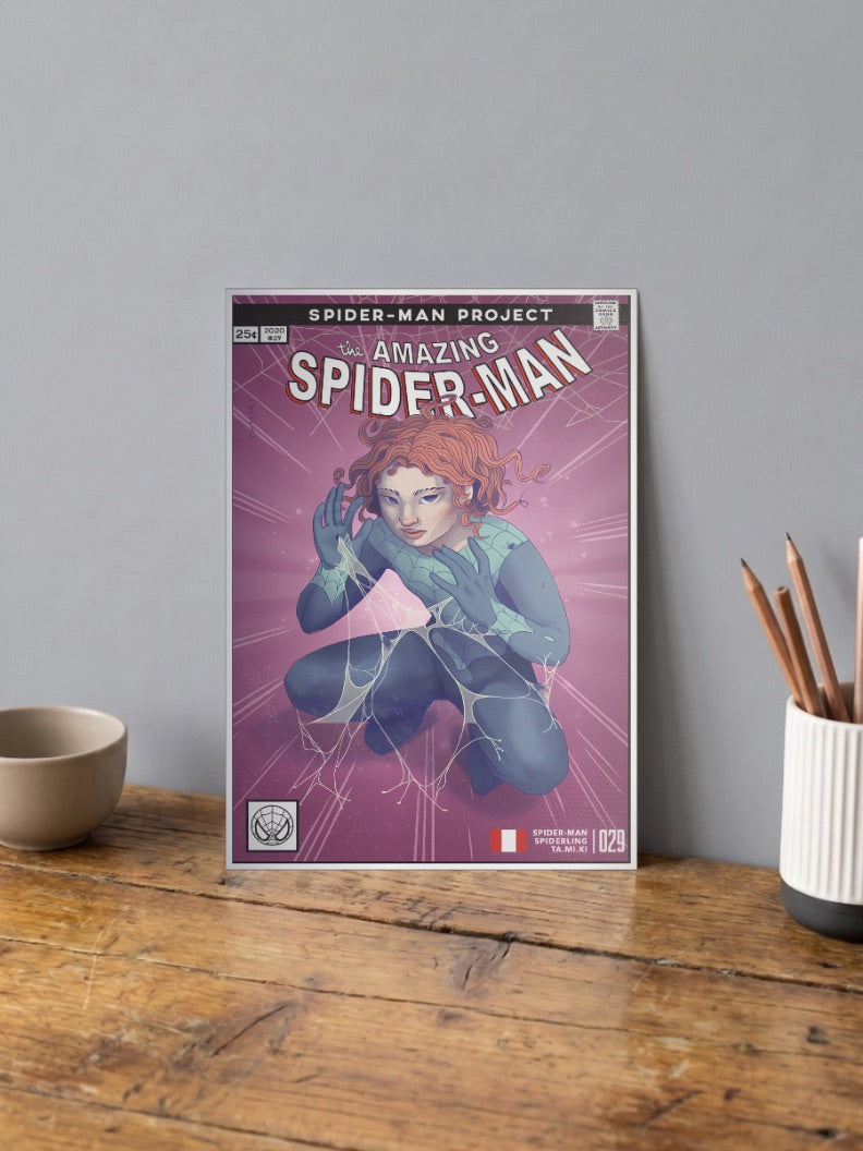 MJ Spider Woman | Marvel Poster