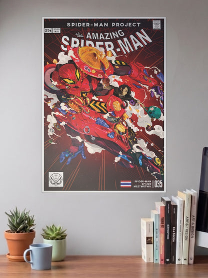 Mega Bot Spider Man | Marvel Poster