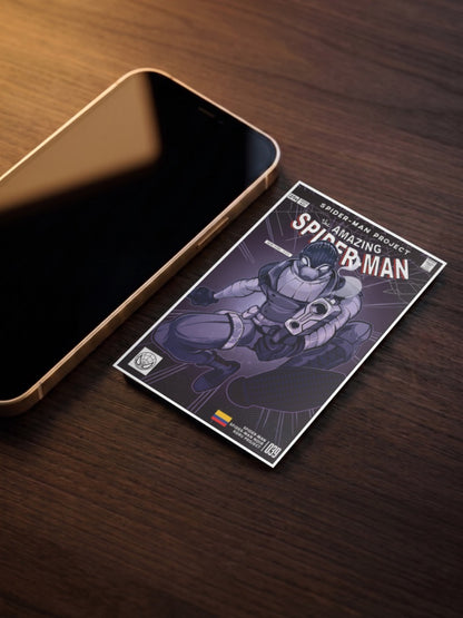 Night Spider Man | Marvel Poster