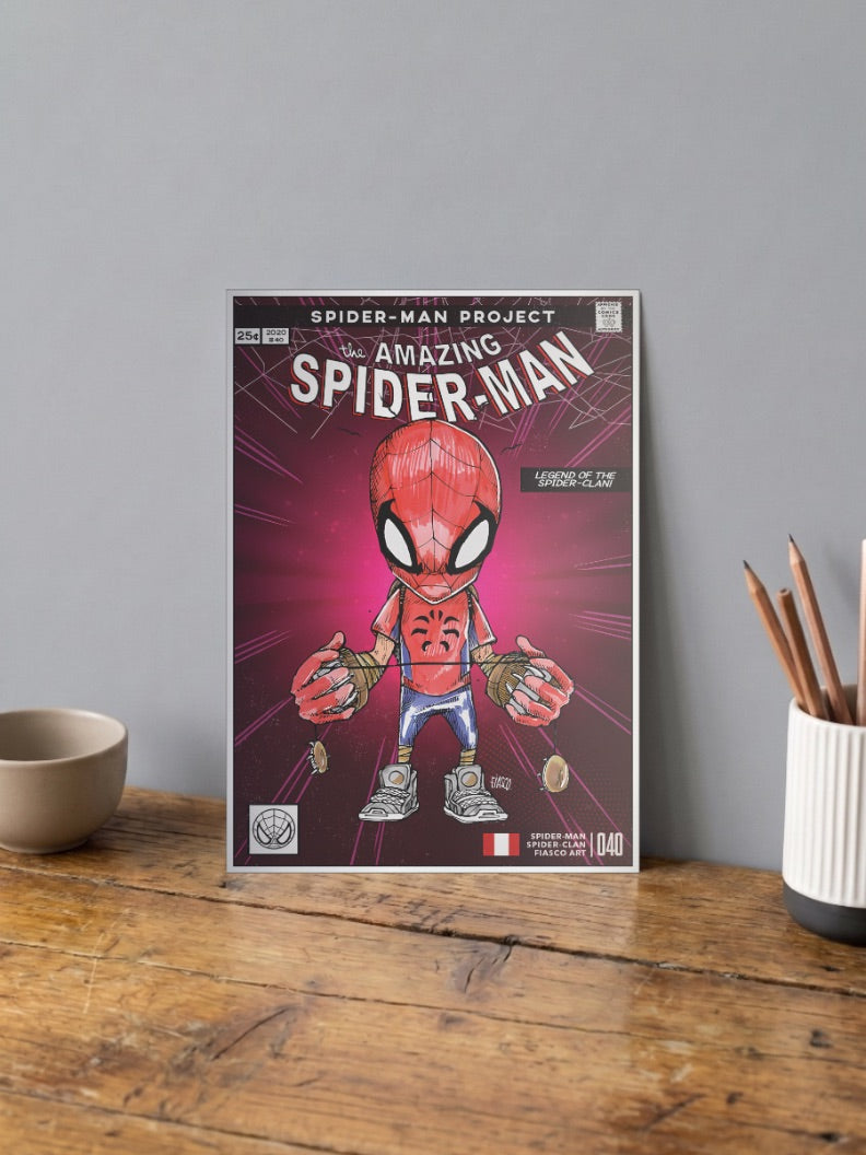 Kid Spider Man | Marvel Poster