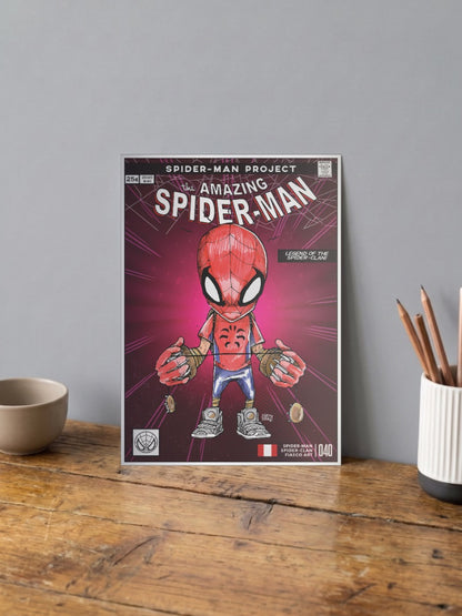 Kid Spider Man | Marvel Poster