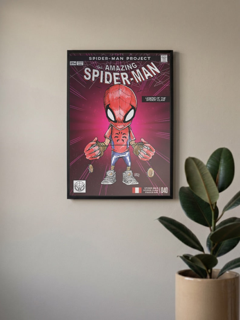 Kid Spider Man | Marvel Poster