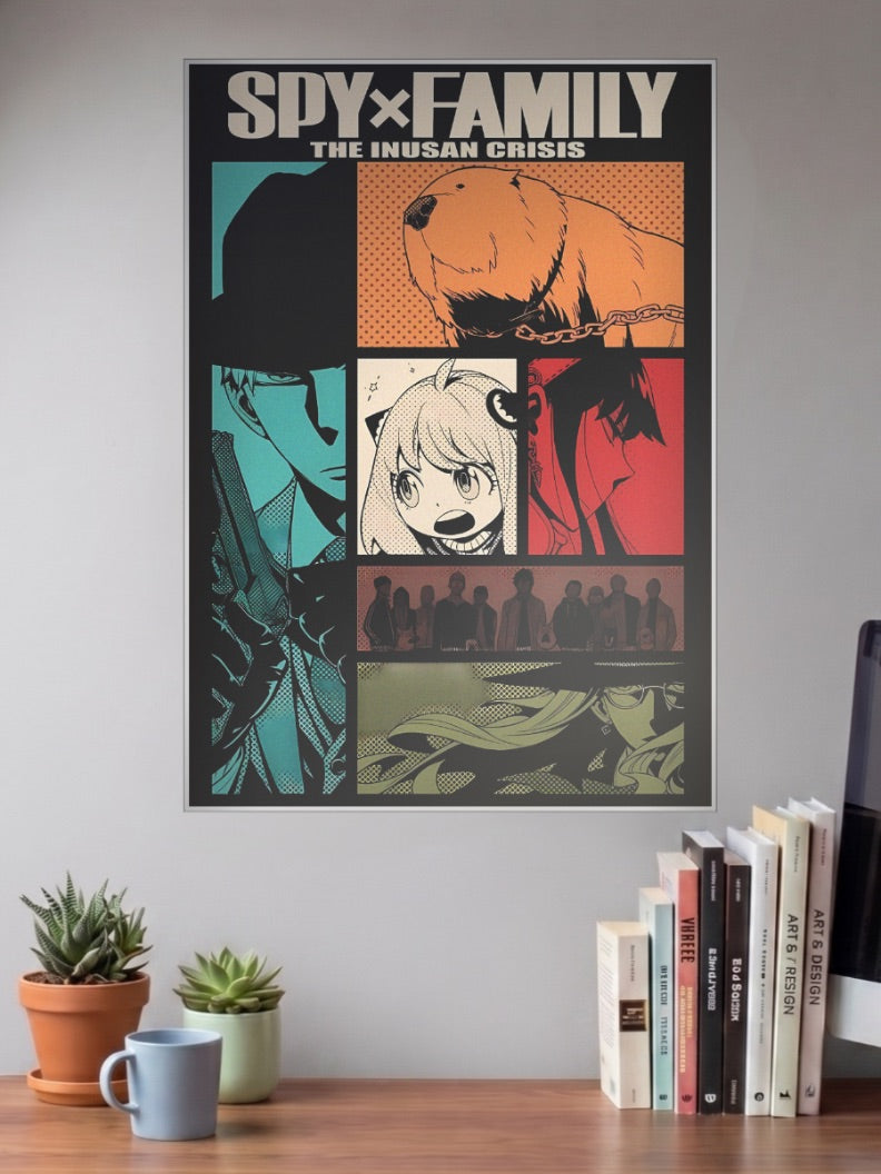 Spy X Family Inusan Crisis Anime Poster
