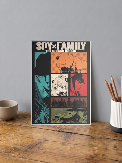 Spy X Family Inusan Crisis Anime Poster