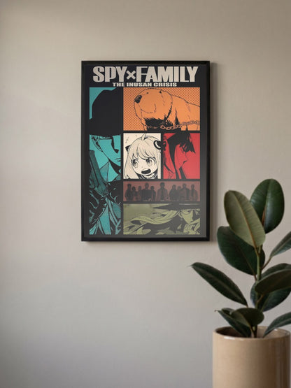 Spy X Family Inusan Crisis Anime Poster