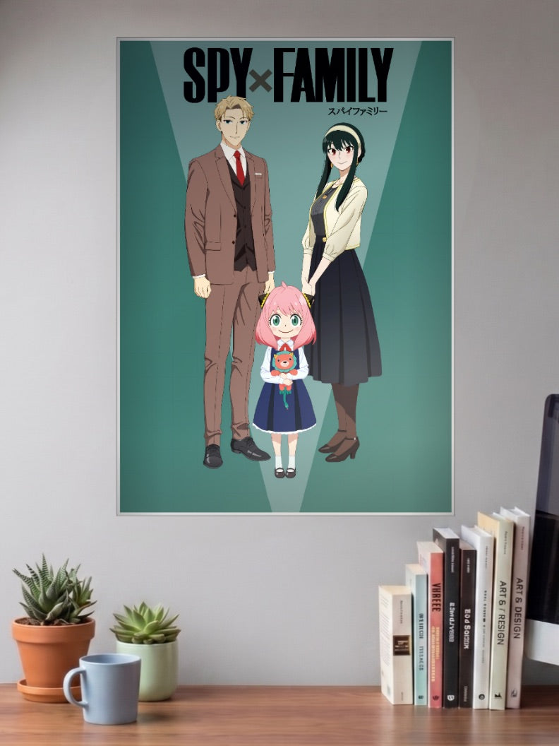 Forger Family Portrait Poster Anime Poster