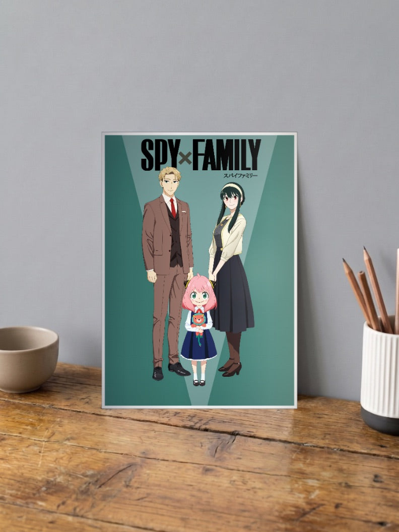 Forger Family Portrait Poster Anime Poster