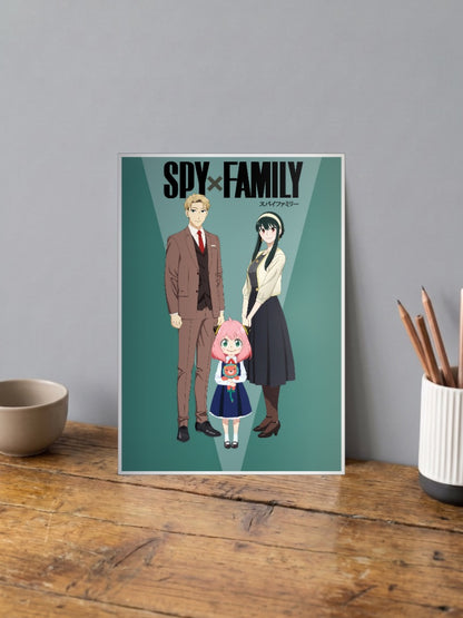 Forger Family Portrait Poster Anime Poster
