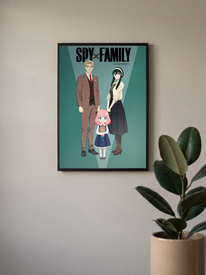 Forger Family Portrait Poster Anime Poster