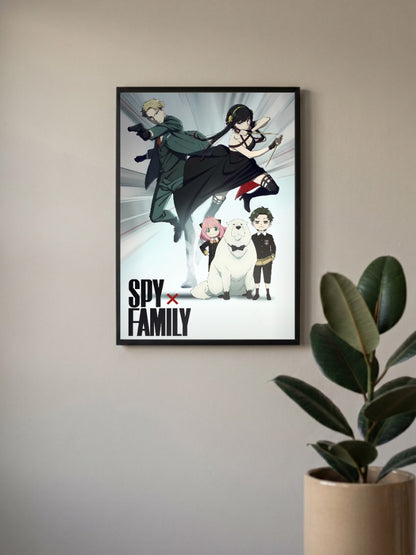 Loid And Yor Action Poster Anime Poster