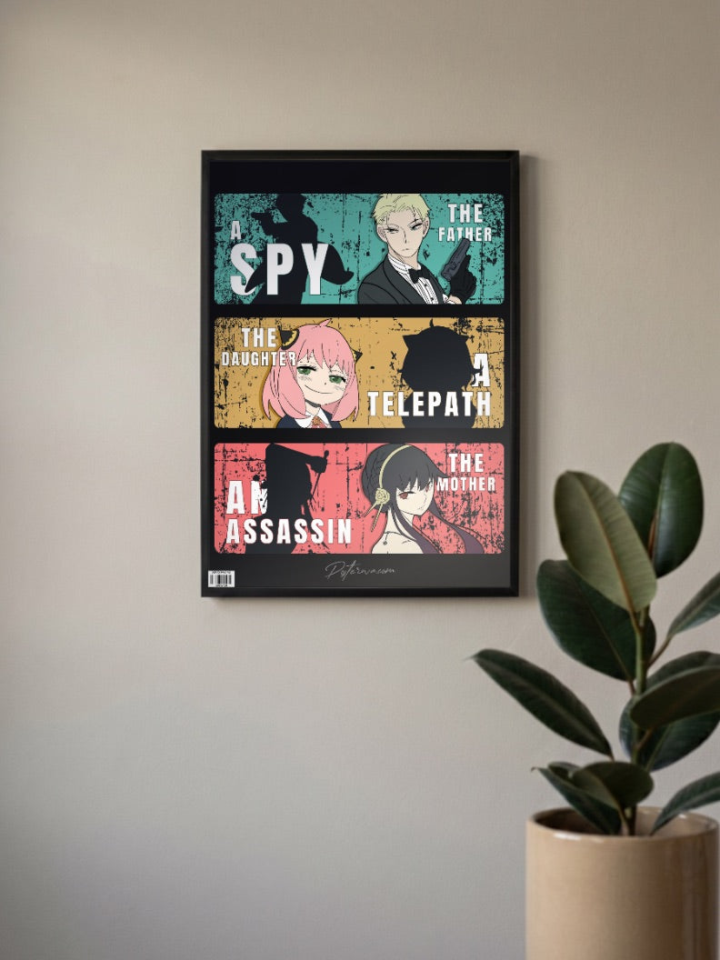Spy X Fam Poster