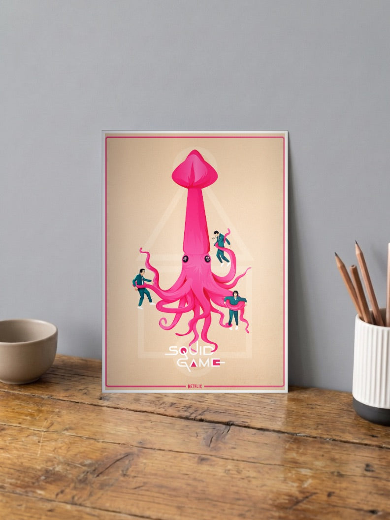 Octo Squid Game Poster
