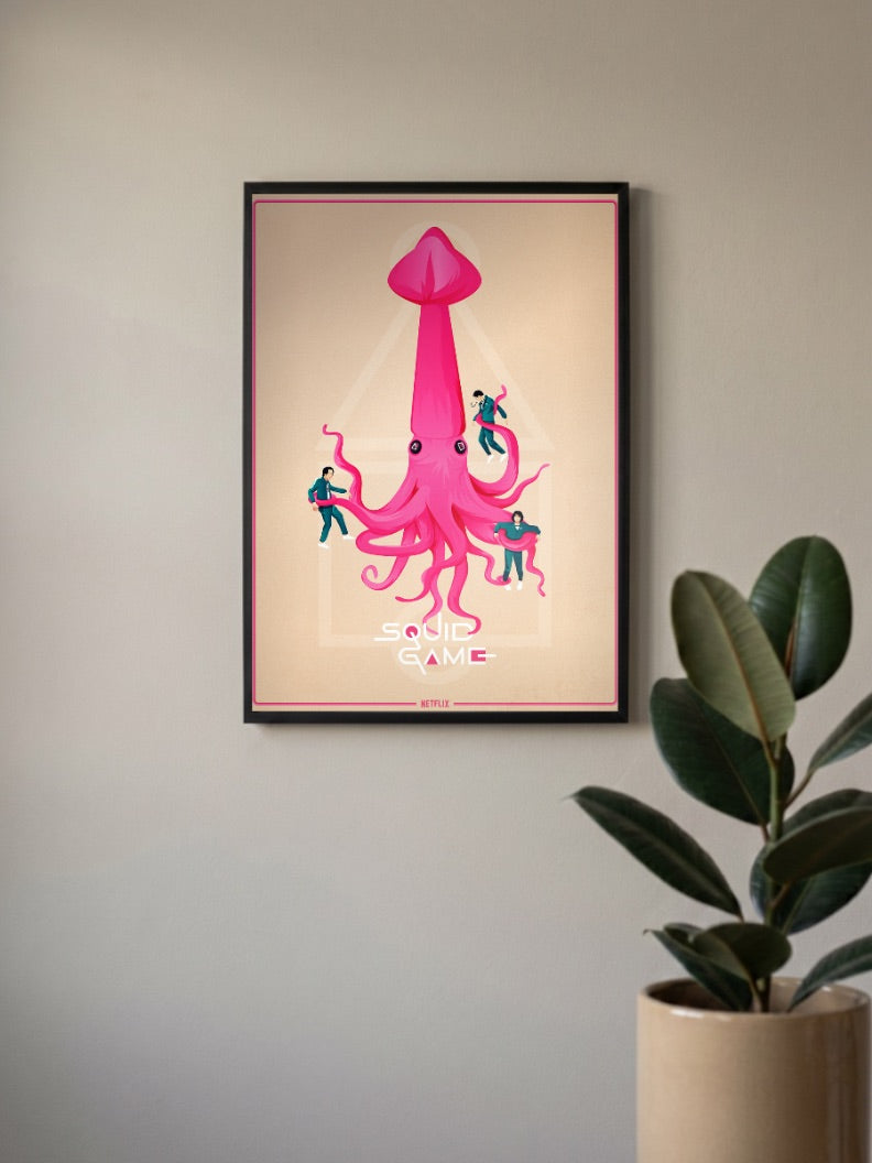 Octo Squid Game Poster