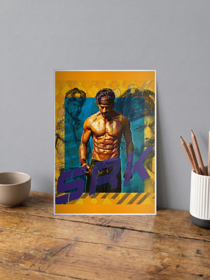 Shah Rukh Khan Fitness Poster Celebs Poster