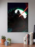 Darth Vader Silhouette Art Star Wars Poster