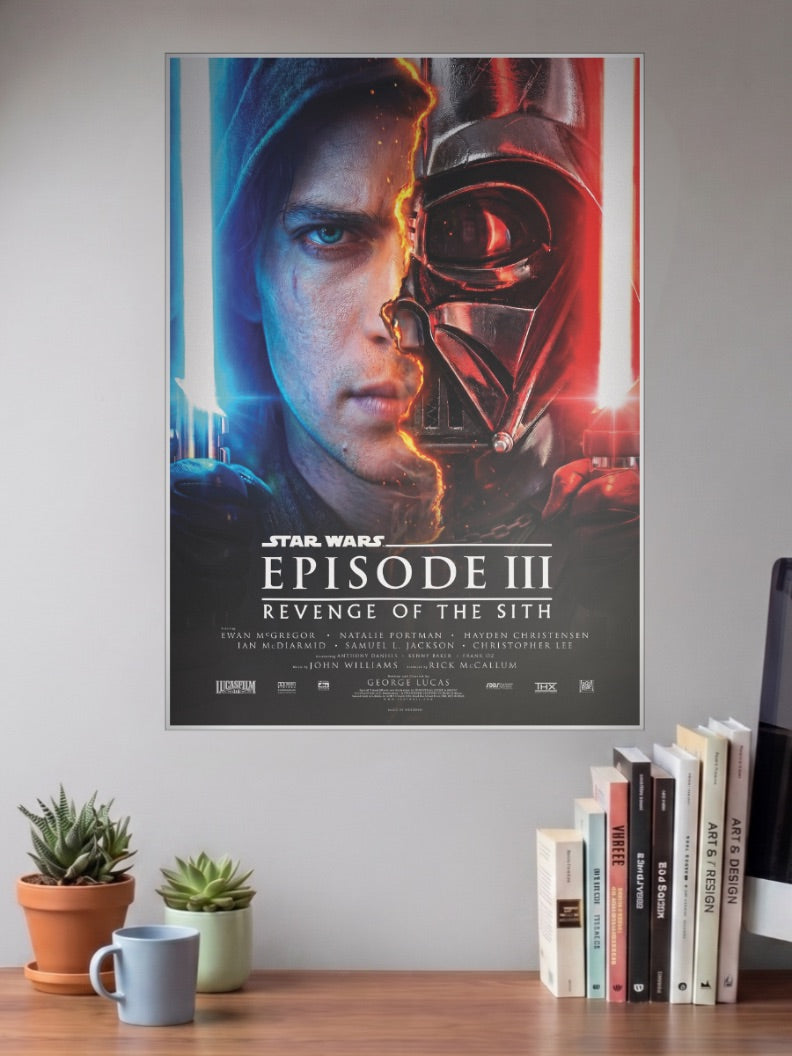 Revenge Of The Sith Poster Star Wars Poster
