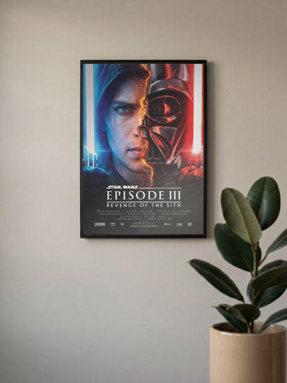 Revenge Of The Sith Poster Star Wars Poster