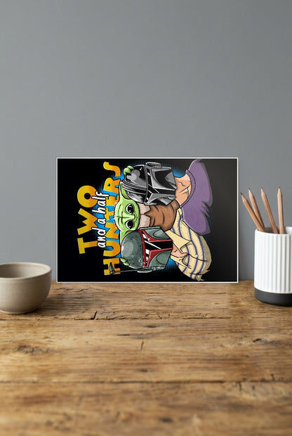 Two and a Half Hunters Meme Poster