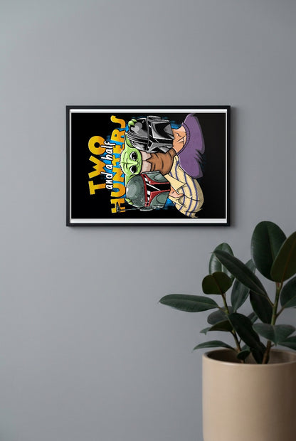 Two and a Half Hunters Meme Poster