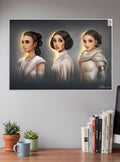 Princess Leia Hollywood Movie Poster