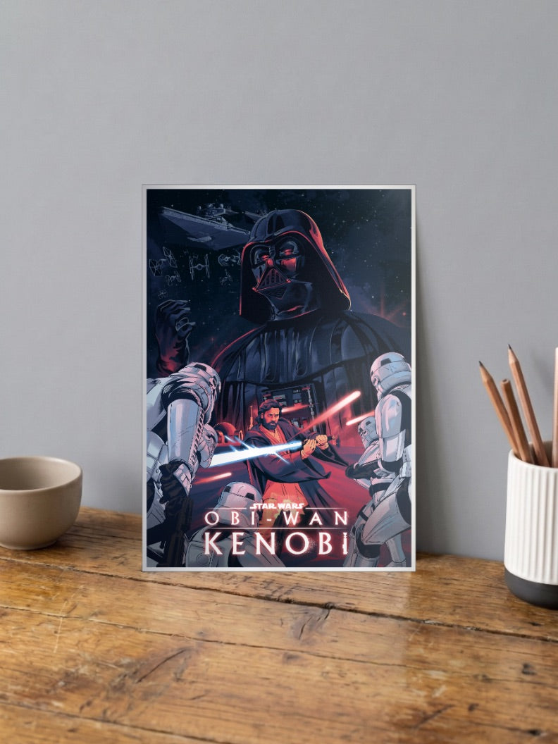 Obi Wan Kenobi Series Poster Star Wars Poster