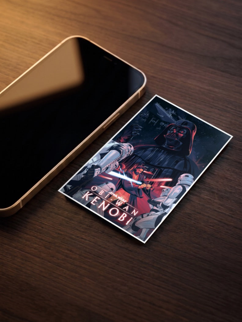 Obi Wan Kenobi Series Poster Star Wars Poster