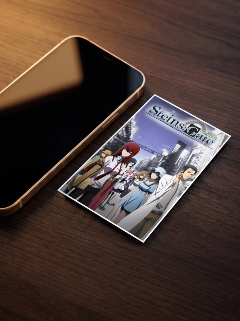 Steins Gate Cast Poster Anime Poster