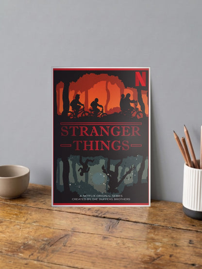 Stranger Things Bikes Poster Netflix Poster