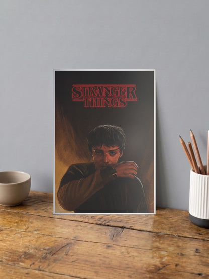 Will Byers Portrait Poster Netflix Poster