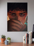 Steve Harrington Portrait Art Netflix Poster