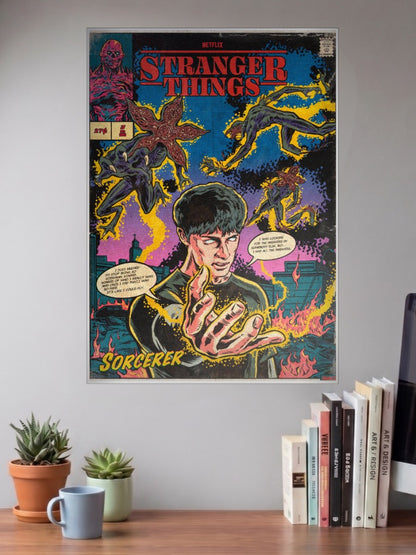 Stranger Things Sorcerer Poster Netflix Poster