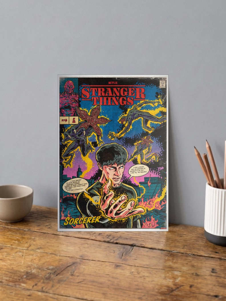 Stranger Things Sorcerer Poster Netflix Poster