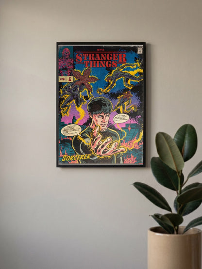 Stranger Things Sorcerer Poster Netflix Poster
