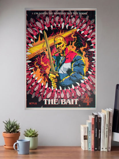 Eddie Munson The Bait Poster Netflix Poster