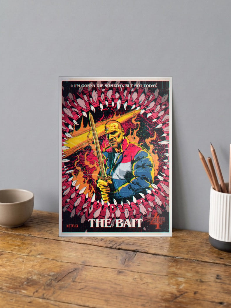Eddie Munson The Bait Poster Netflix Poster
