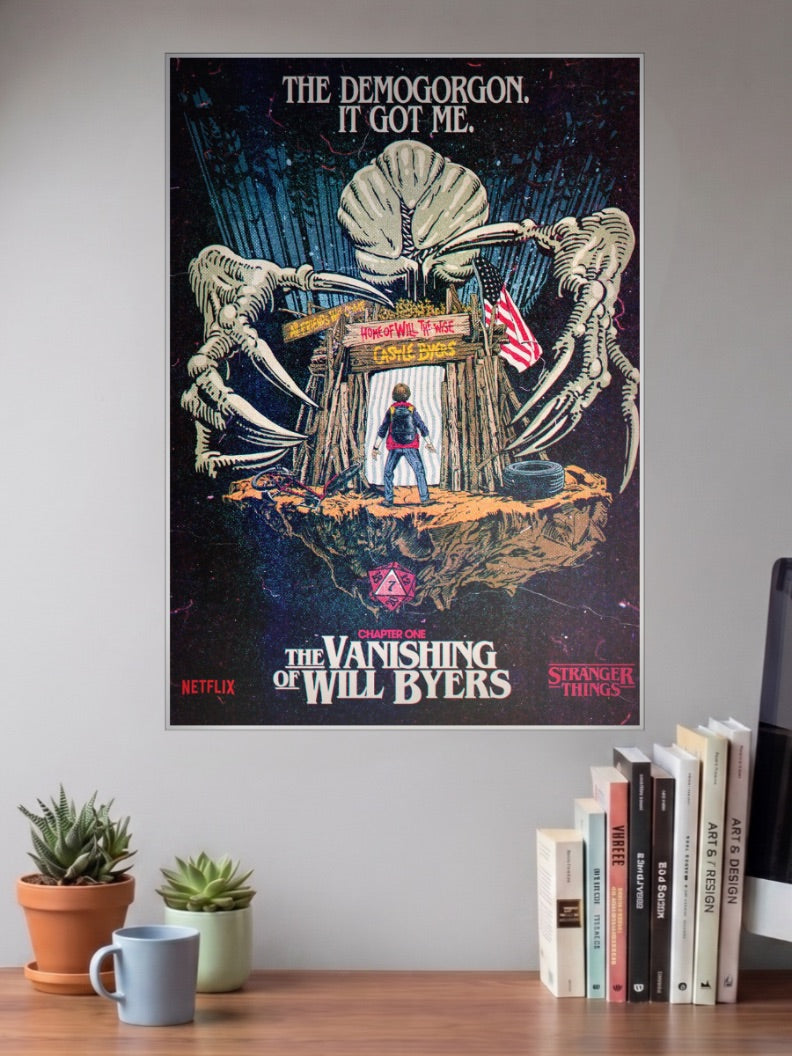 Vanishing Of Will Byers Poster Netflix Poster