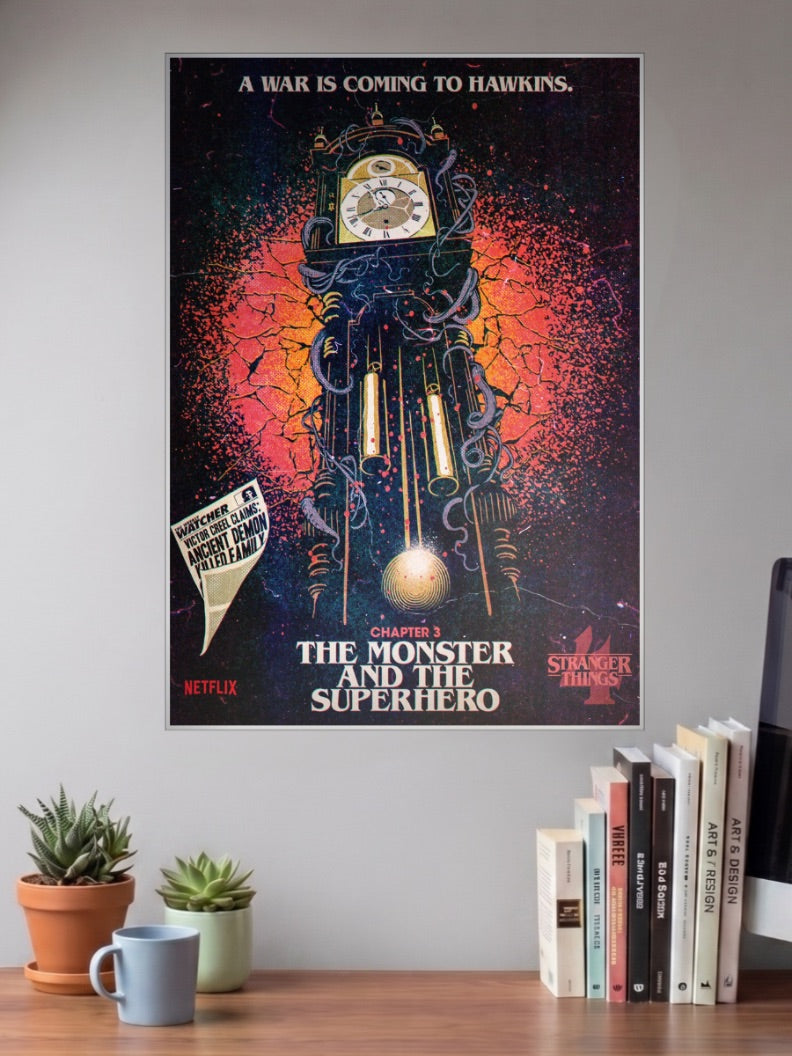 Monster And Superhero Poster Netflix Poster
