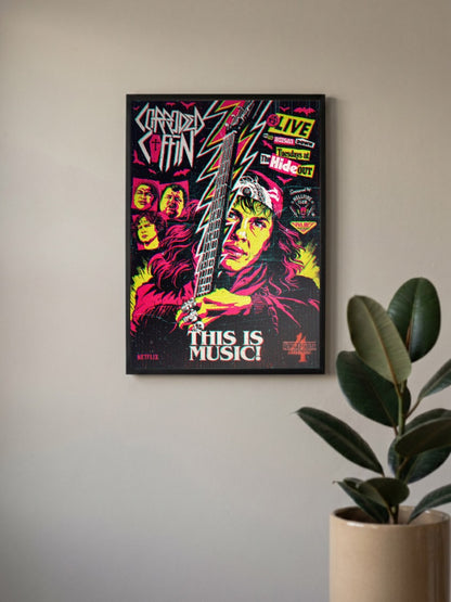 Corroded Coffin Band Poster Netflix Poster