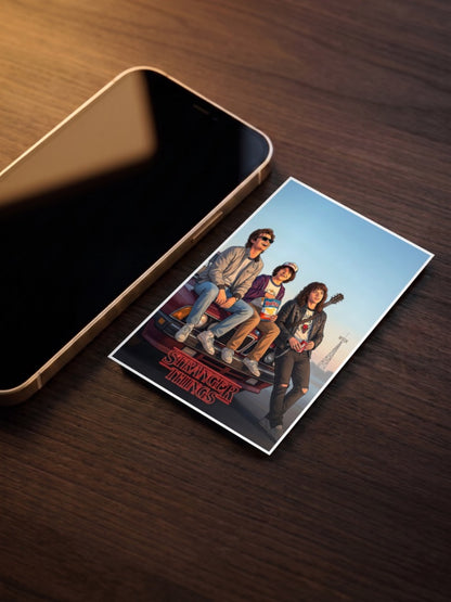 Car Hood Sunset Poster Netflix Poster