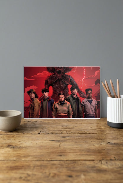 Stranger Things Cast Netflix Poster