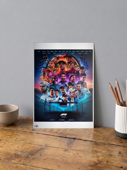 F1 rooster Poster