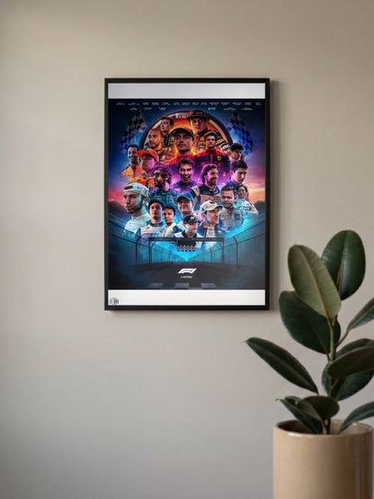 F1 rooster Poster