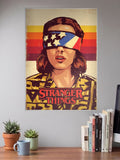 Eleven Blindfolded Retro Poster Netflix Poster