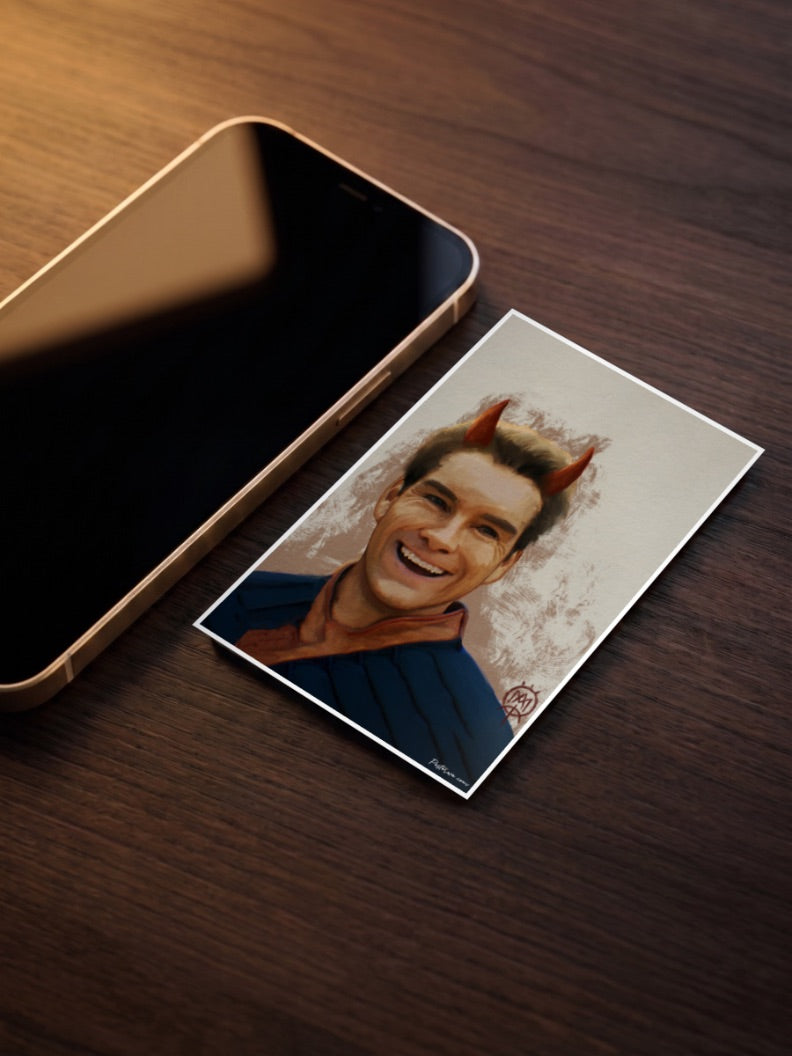 Homelander from The Boys Poster