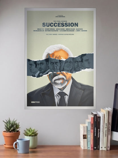Succession Final Season Poster American Poster