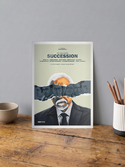 Succession Final Season Poster American Poster