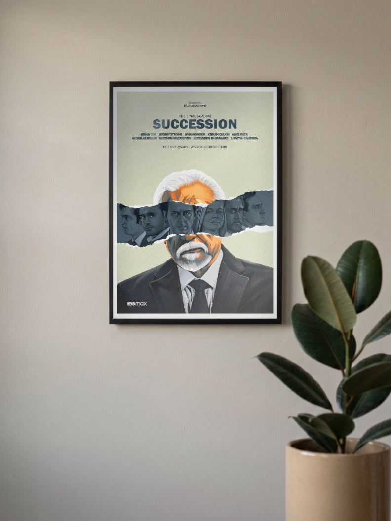 Succession Final Season Poster American Poster
