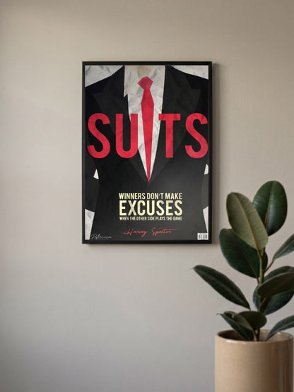 Suits Quote Poster