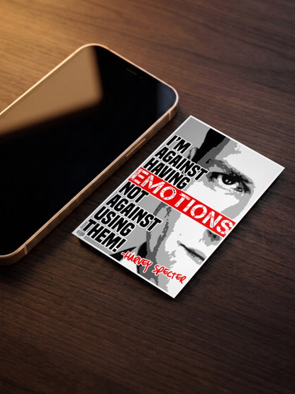 Harvey Specter Quote Poster